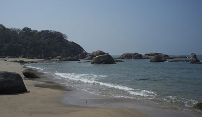 Agonda Beach, die Strandperle mit viel Platz in Goa, Indien