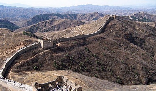 Highlight jeder China-Reise ist die Chinesische Mauer