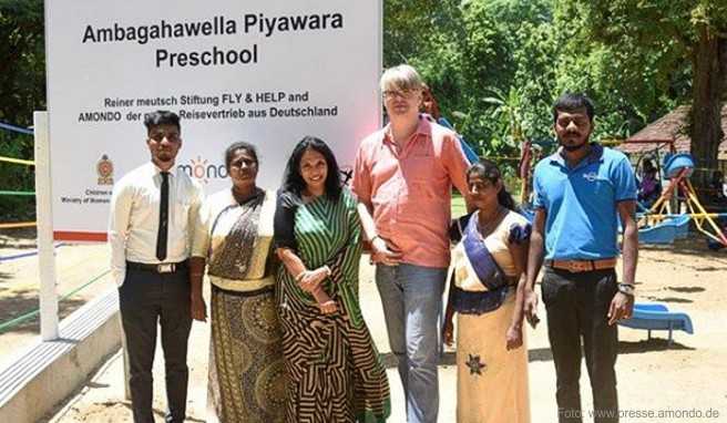 Sri Lanka-Reise  Amondo-Schule in Ambamalthalawa eröffnet