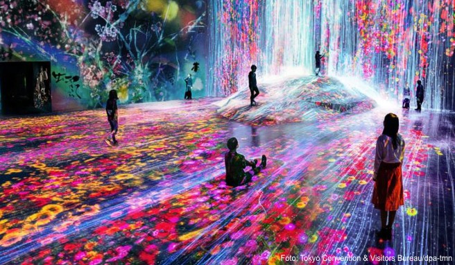 Virtuelle Welt: In der japanischen Hauptstadt Tokio hat ein neues Museum für digitale Kunst eröffnet