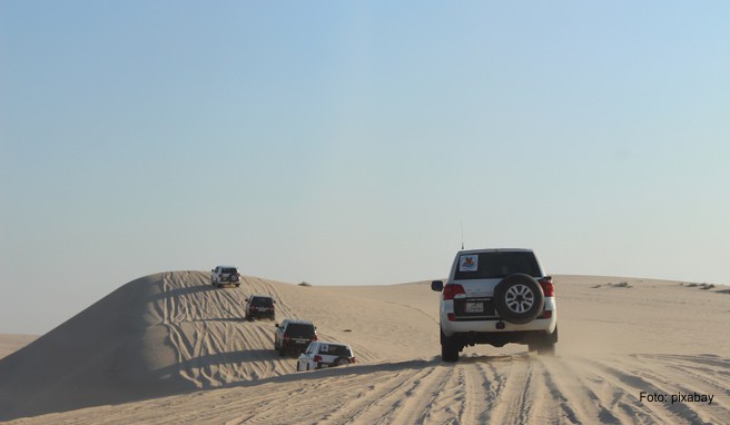 Reise nach Katar  Wüstengebiet soll erschlossen werden