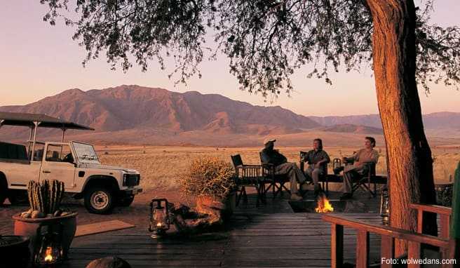 Die vier Camps der Wolwedans Collection liegen im Namib Rand Nature Reserve, etwa sechs Autostunden von Windhoek entfernt