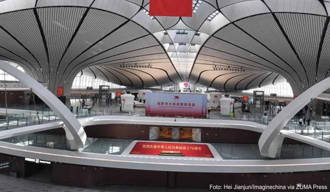 China-Reise  Nach nur vier Jahren neuer Flughafen in Peking eröffnet