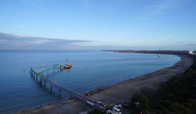 Ostsee Neue Seebrücke am Timmendorfer Strand