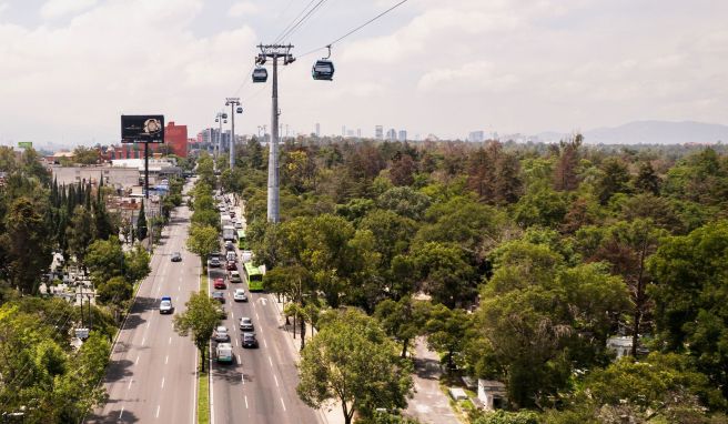 Aussichten In Mexiko-Stadt fährt eine neue Seilbahn