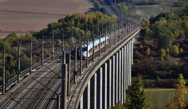 ICE-Strecke zwischen Würzburg und Fulda gesperrt Bis 17. Oktober