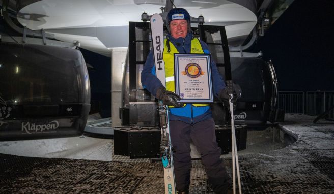 Wintersport-Wahnsinn Skilift-Rekordmann: «Im Schlepper einfach locker bleiben»