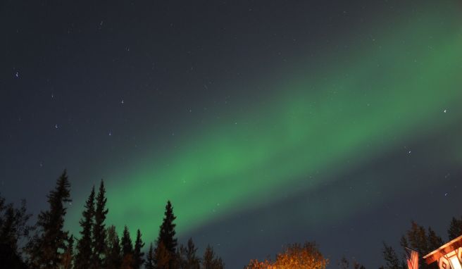 USA Polarlichter am Highway - Herbstlicher Roadtrip in Alaska