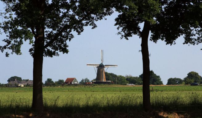 Windmühlen wie die Olde Mölle hat man in Achterhoek mitunter fast für sich: Touristenmassen sind hier nicht unterwegs. Windmühlen wie die Olde Mölle hat man in Achterhoek mitunter fast für sich: Touristenmassen sind hier nicht unterwegs.