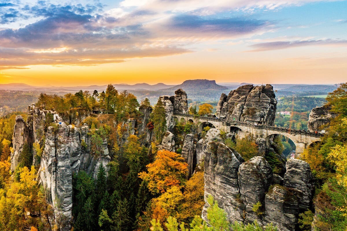 BILD-Beschreibung Basteibruecke