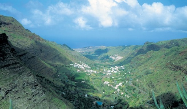 Das Valle de Agaete ist eins der fruchtbarsten Täler der Kanaren.